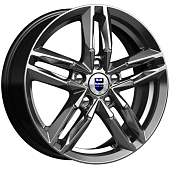Диски K&K Sayan 6x16 5*108 ET45 DIA67.1 Дарк платинум Литой купить с бесплатной доставкой в пункты выдачи в Петербурге